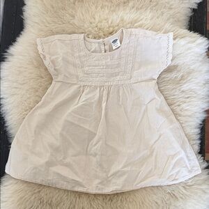 Cream Baby Dress